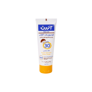 لوسیون ضد آفتاب کودکان آردن SPF30 مناسب پوست های حساس ۷۵ گرم