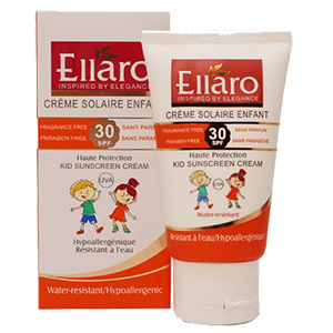 ضد آفتاب کودکان الارو | Ellaro Sunscreen Cream SPF30 For Kids  | داروخانه آنلاین دانش آموز