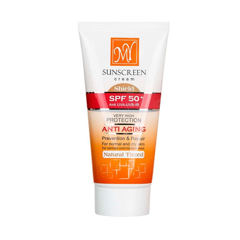 کرم ضد آفتاب کم رنگ SPF50 مای مناسب پوست های معمولی و خشک ۵۰ میلی لیتر