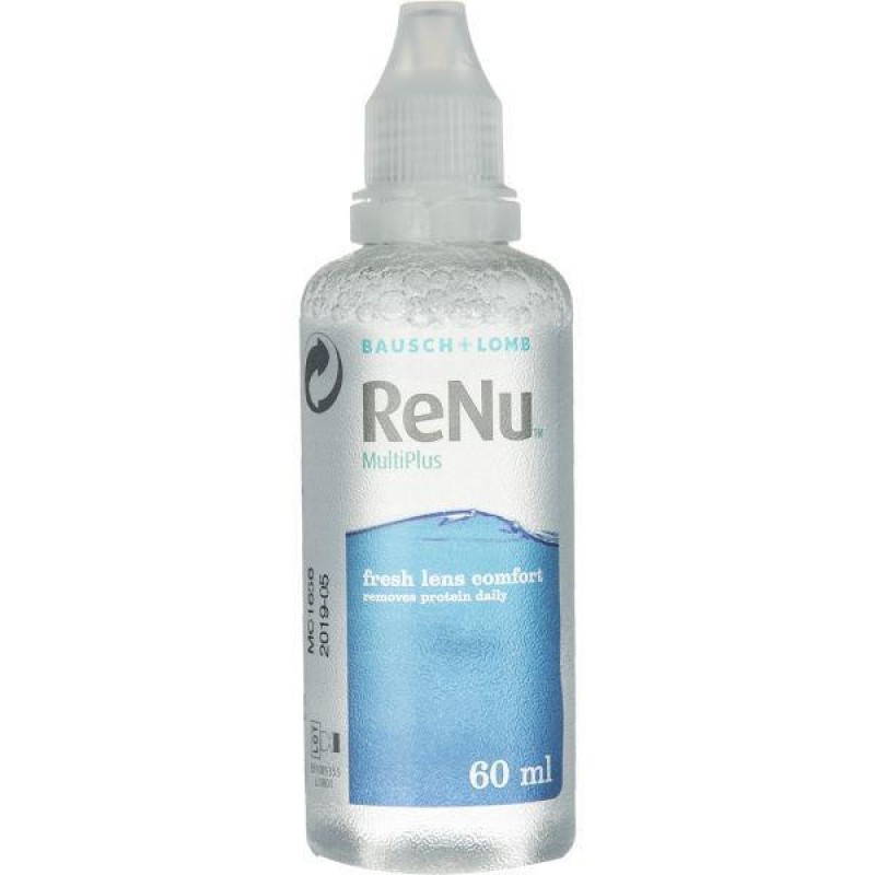 محلول لنز رنیو بوش اند لوم مناسب لنزهای طبی و رنگی