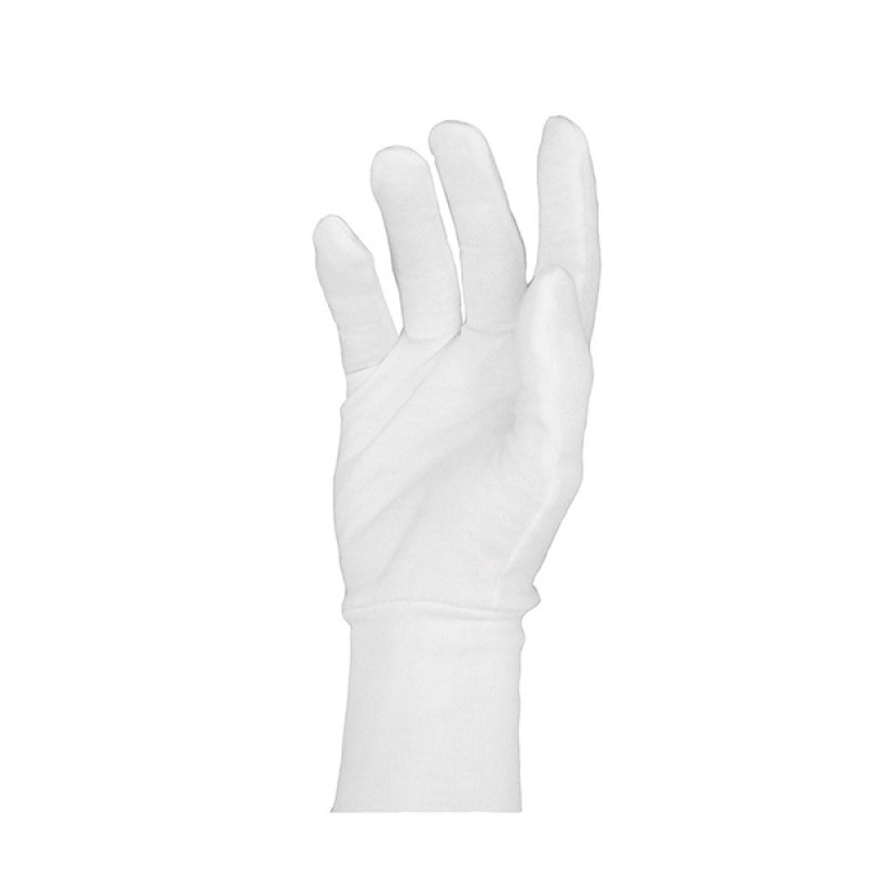 دستکش نخی سفید رنگ مریم 1 جفت