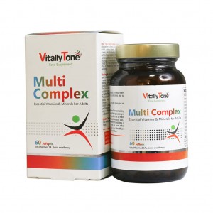 کپسول مولتی ویتامین مولتی کمپلکس ویتالی تون 60 عددی