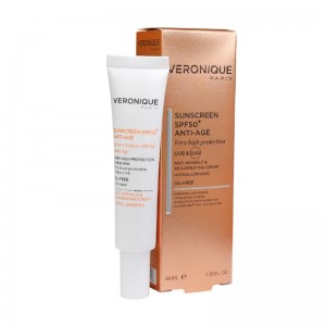 کرم ضد آفتاب ضد چروک SPF50 ورونیک
