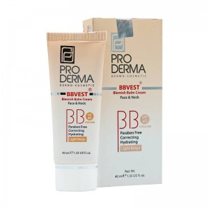 کرم پوشاننده چرب و جوشدار بژ طبیعی SPF40 پرودرما