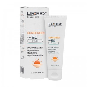 کرم ضد آفتاب پوست خشک و حساس لیپورکس SPF 50
