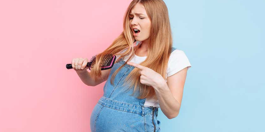بررسی علل اصلی ریزش مو در بارداری