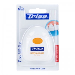 نخ دندان نعنايی تريزا مدل Pro White طول 40متر