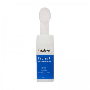 فوم شستشوی صورت ویتالیر مدل Hydravit مناسب پوست خشک حجم 150 میل