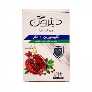 صابون ضدچروک و نرم کننده گليسيرين انار ديترون 110 گرم