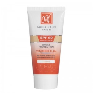 کرم ضدآفتاب رنگی مای SPF60 مناسب پوست نرمال حجم 50 میل