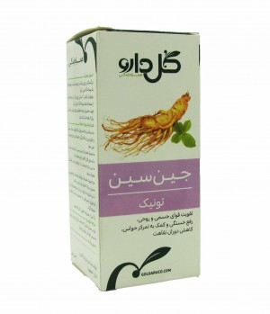 تونیک جین سین گل دارو 120 میلی لیتر