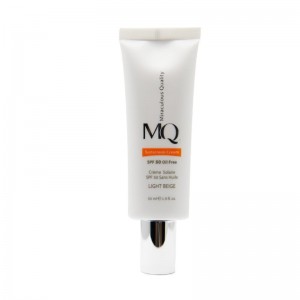 ام کیو ضدآفتاب نرمال بدون رنگ SPF50