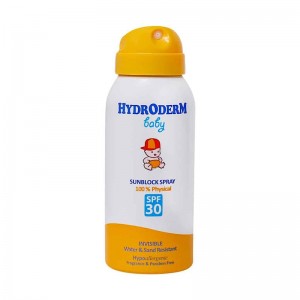 اسپری ضدآفتاب فیزیکال SPF 30 هیدرودرم کودک