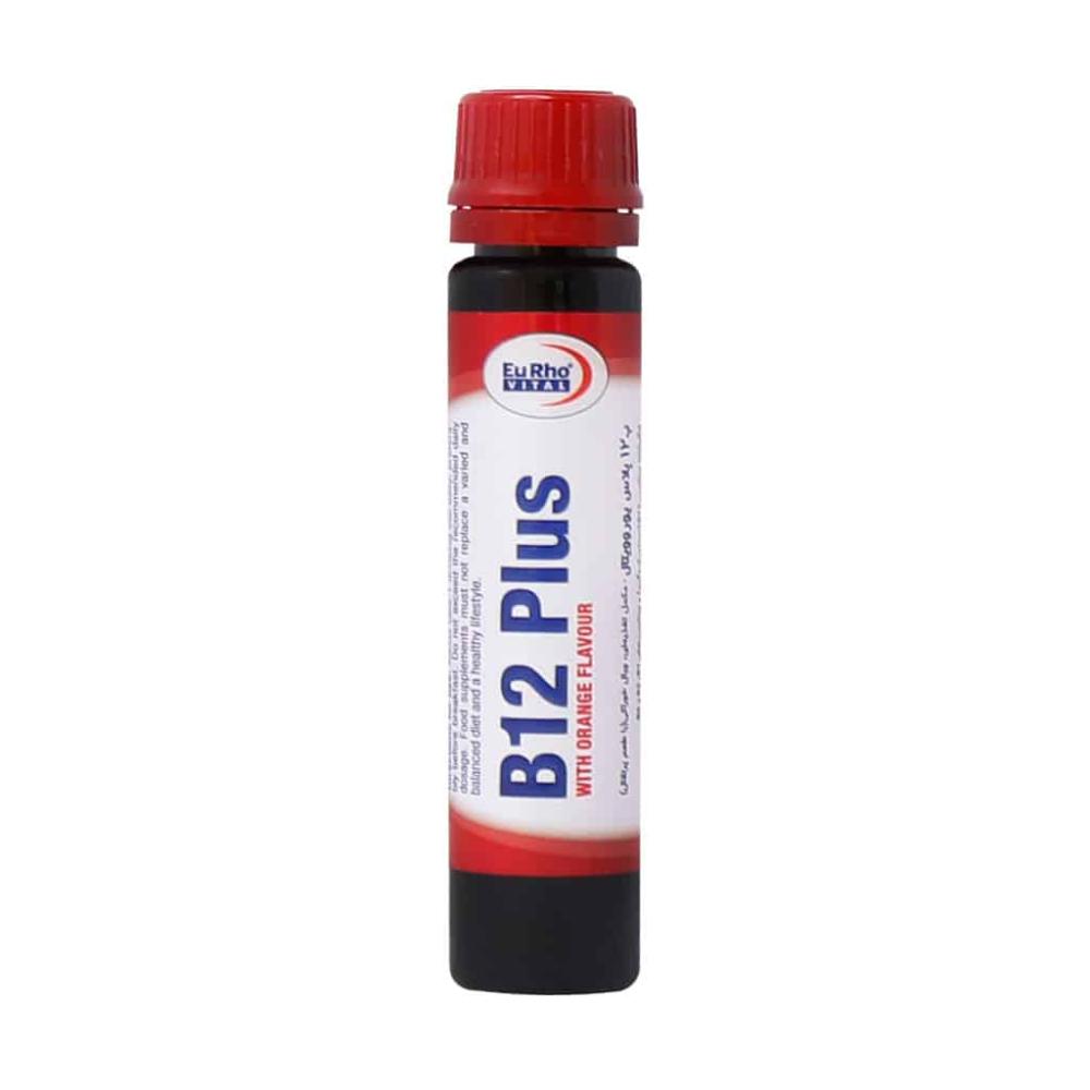 ویال خوراکی ویتامین B12 پلاس یوروویتال 6 عدد - تصویر 1