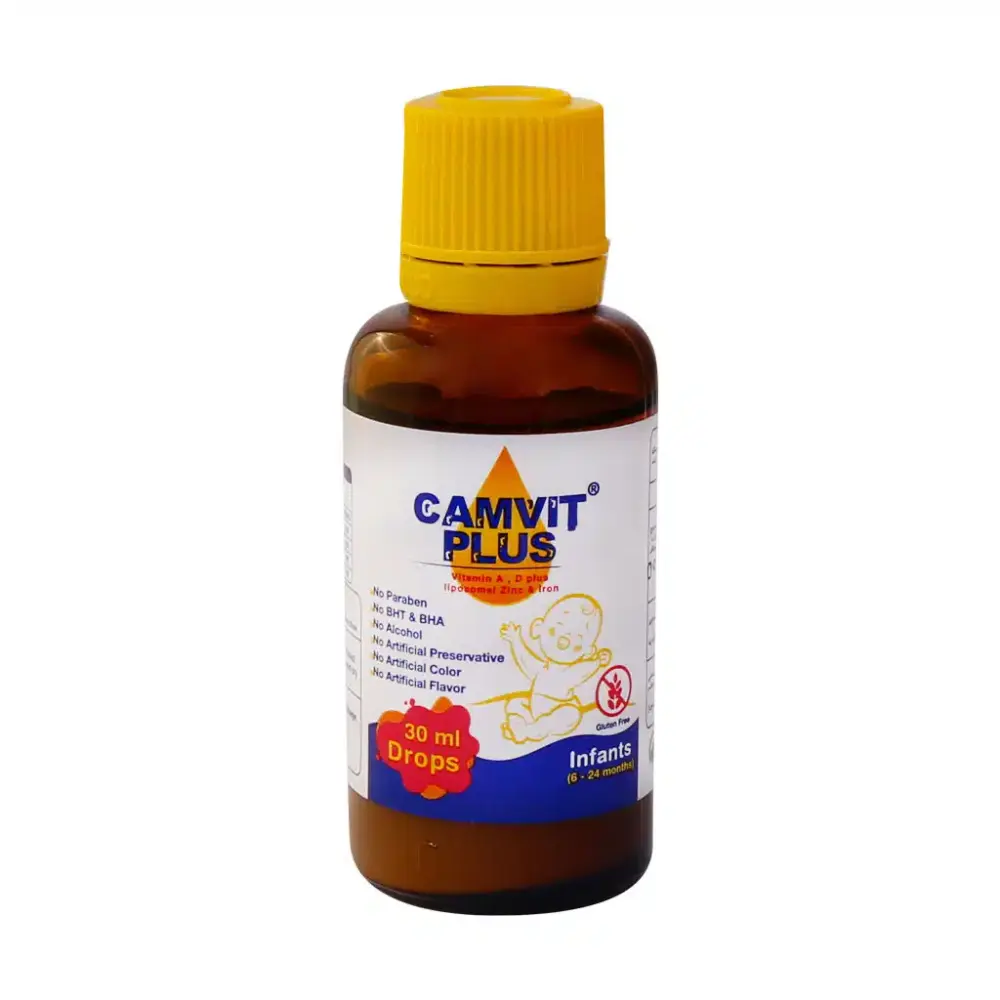 قطره کامویت پلاس زینک و آهن های هلث 30 میلی لیتر - تصویر 1