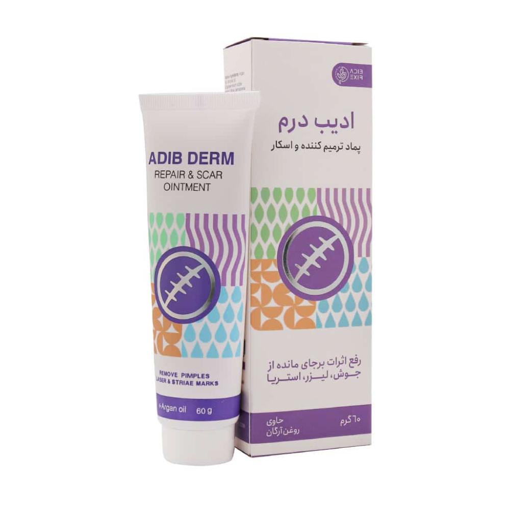 پماد ترمیم کننده و اسکار ادیب درم 30 گرم - تصویر 1