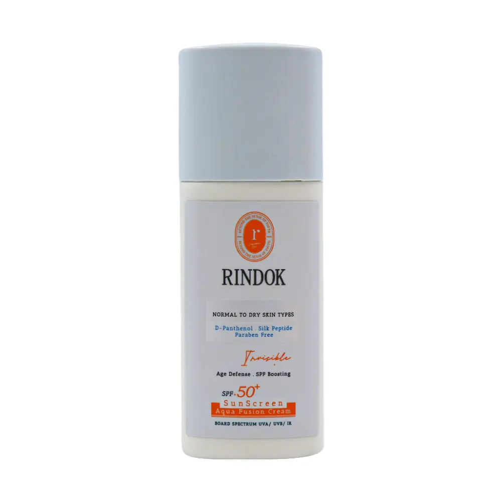 کرم ضد آفتاب آکوا فیوژن SPF50 پوست خشک ریندوک - تصویر 1