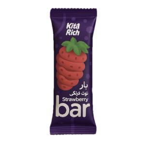 پروتئین بار توت فرنگی کیتاریچ 30 گرم