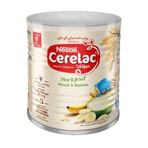 سرلاک گندم و موز نستله 400 گرم