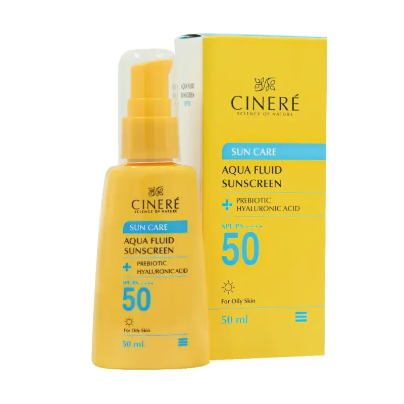 ضد آفتاب آکوا فلوئید پوست چرب سینره SPF50 - تصویر 2