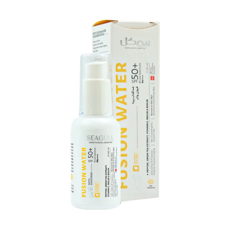 ضدآفتاب پپتا فیوژن واتر SPF50 سی گل - تصویر 2