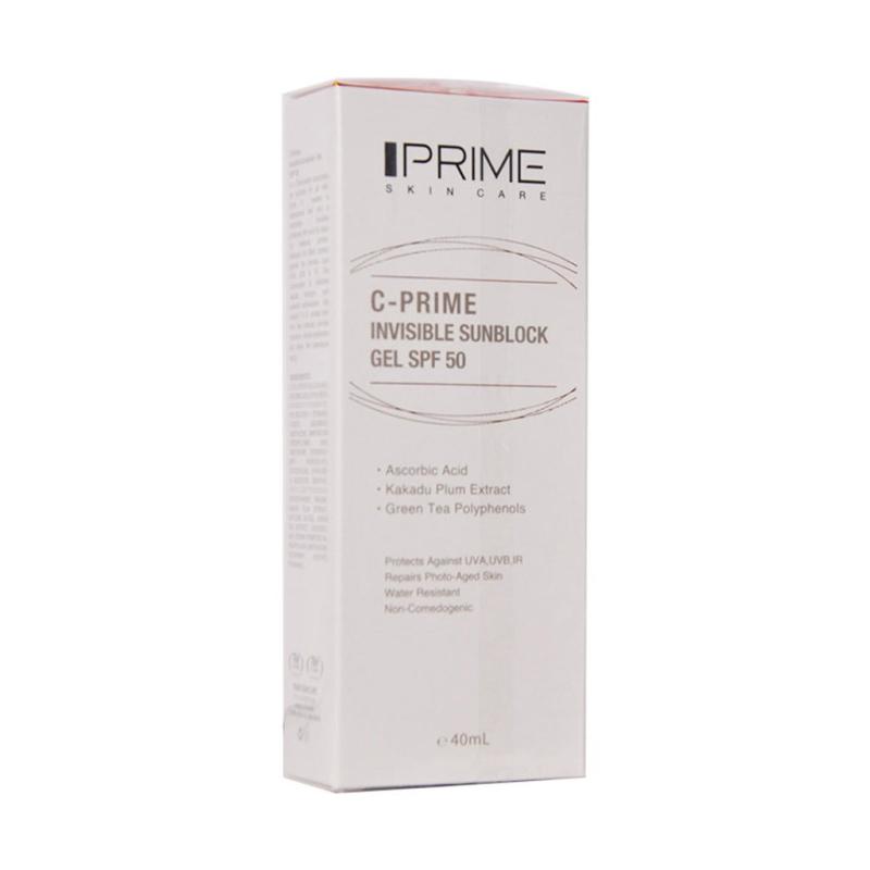 ژل ضد آفتاب بی رنگ پرایم SPF50 حاوی ویتامین C - تصویر 2