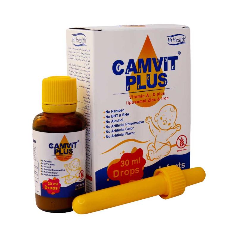 قطره کامویت پلاس زینک و آهن های هلث 30 میلی لیتر - تصویر 2