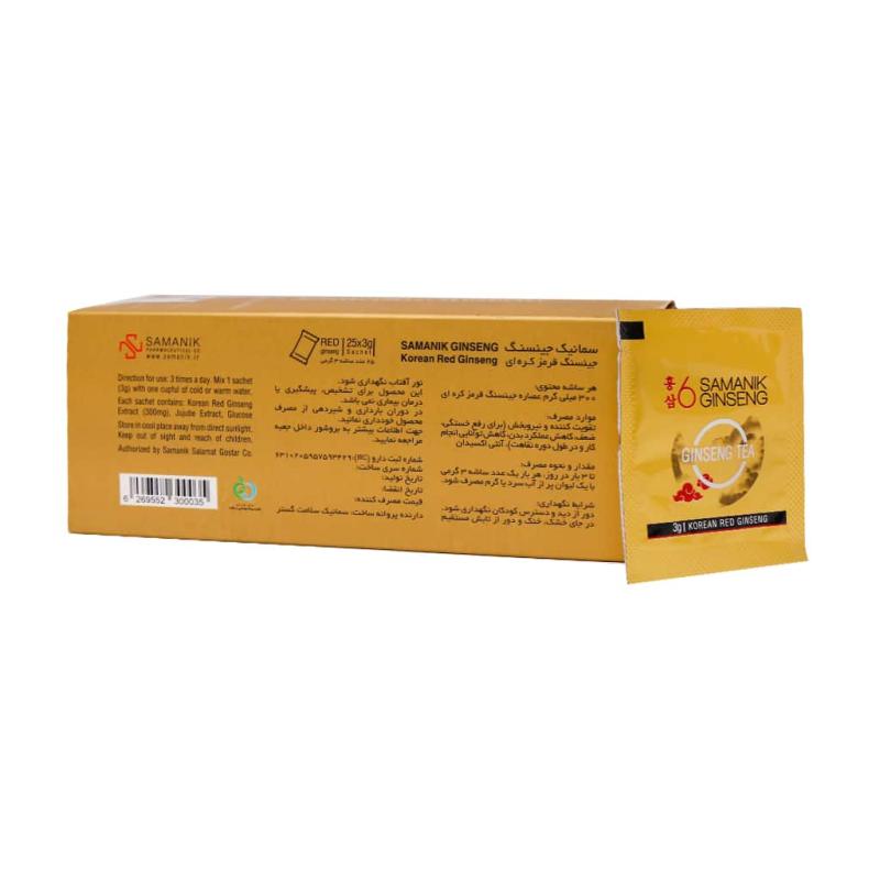 ساشه جینسینگ سمانیک 25 عدد - تصویر 2