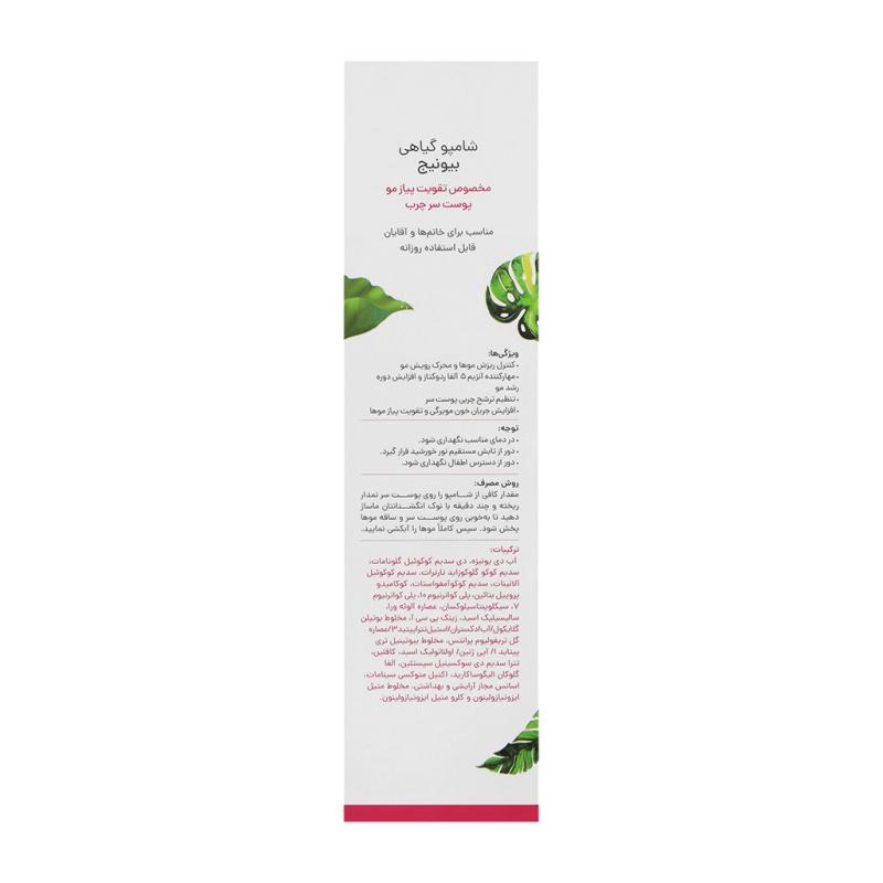 شامپو گیاهی Folium بیونیج تقویت کننده پوست سر چرب - تصویر 2