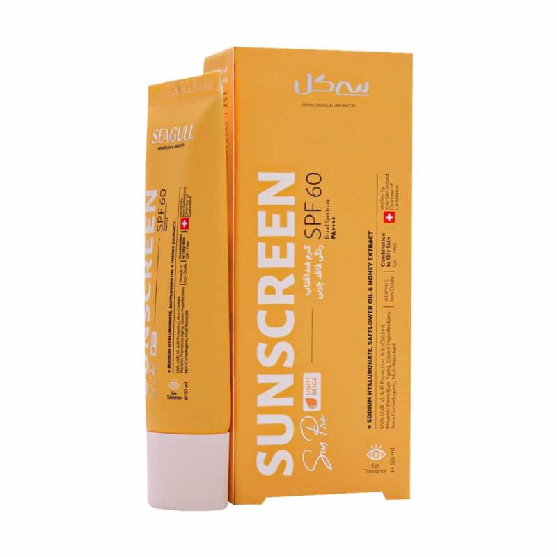 کرم ضد آفتاب سی گل SPF60 فاقد چربی ۵۰ میلی لیتر - تصویر 1
