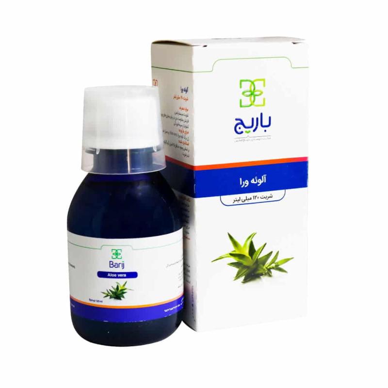 شربت آلوئه‎ ورا باریج اسانس 120 میلی لیتر - تصویر 1