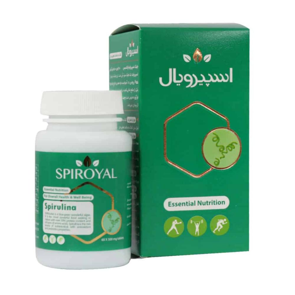 قرص جلبک اسپیرویال ماستر فوده 60 عدد - تصویر 1