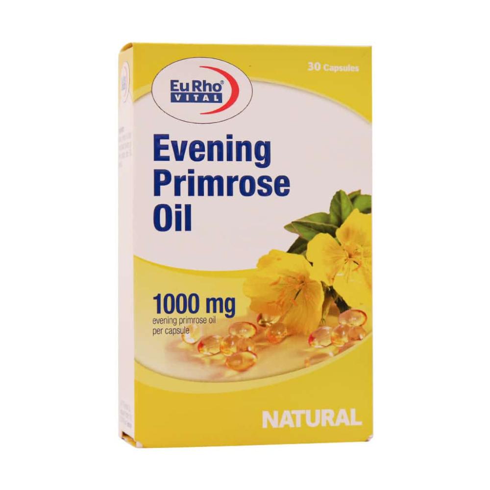 کپسول ژلاتینی روغن گل مغربی یوروویتال 30 عدد - تصویر 1