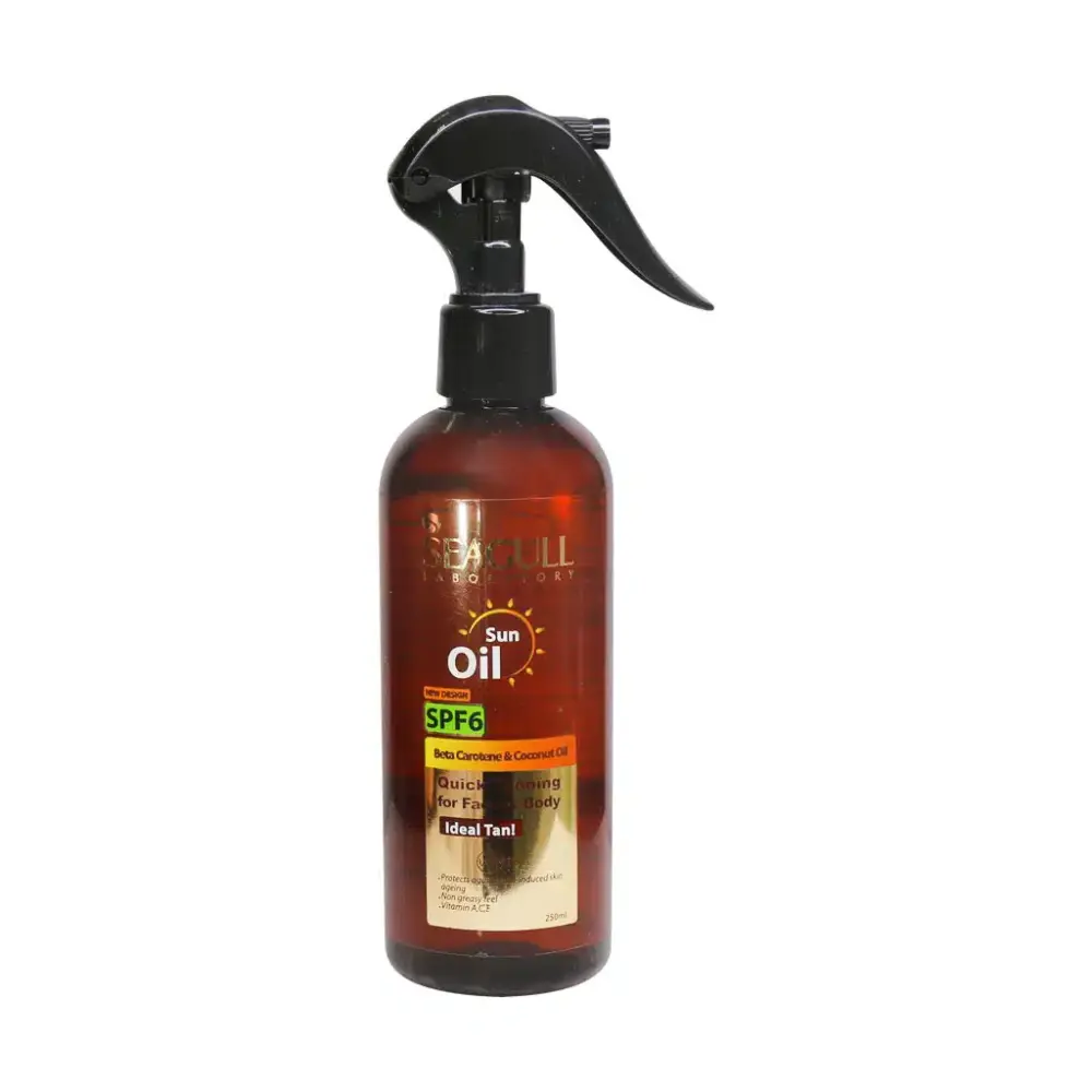 اسپری برنزه کننده سی گل SPF6 حجم 250 میل - تصویر 1