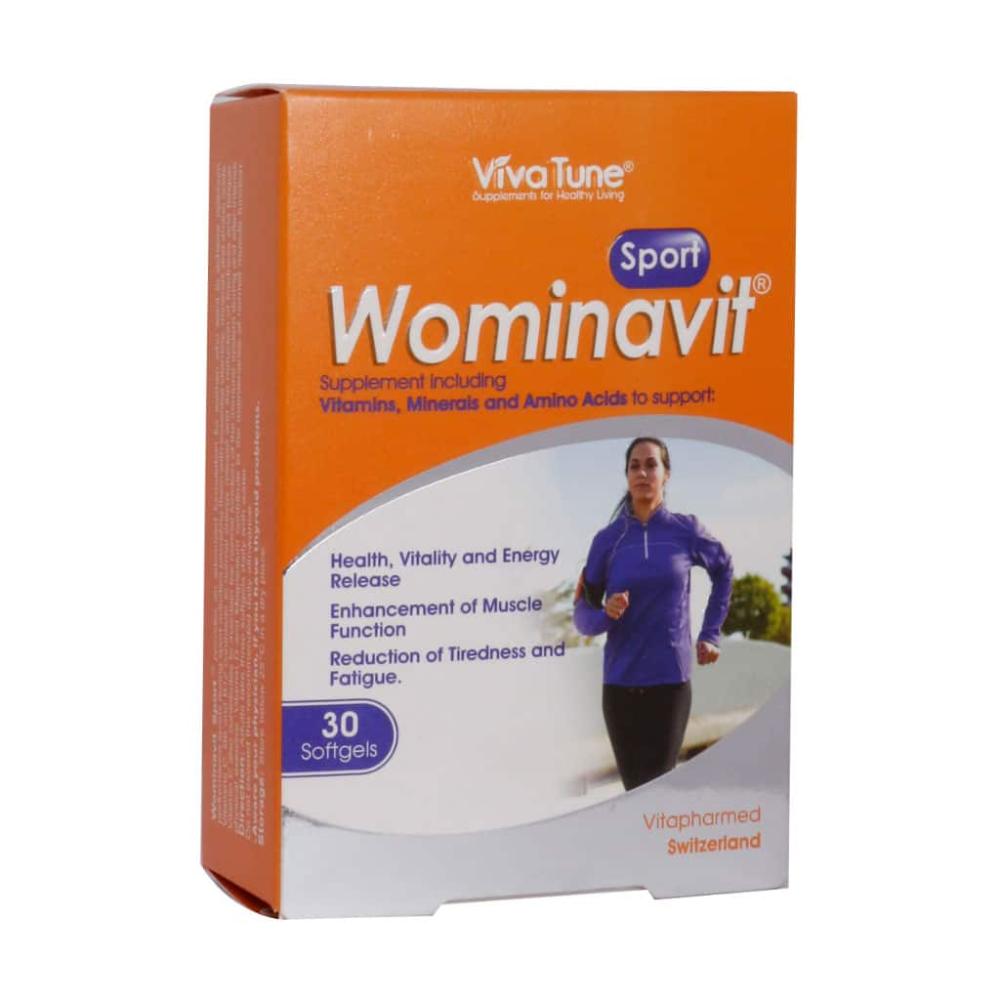 کپسول نرم ژلاتینی ومیناویت اسپورت ویواتیون 30 عدد - تصویر 1
