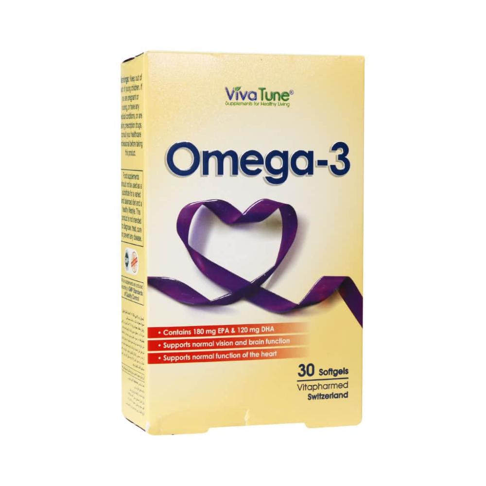 کپسول نرم ژلاتینی امگا 3 High EPA ویواتیون 30 عدد - تصویر 1