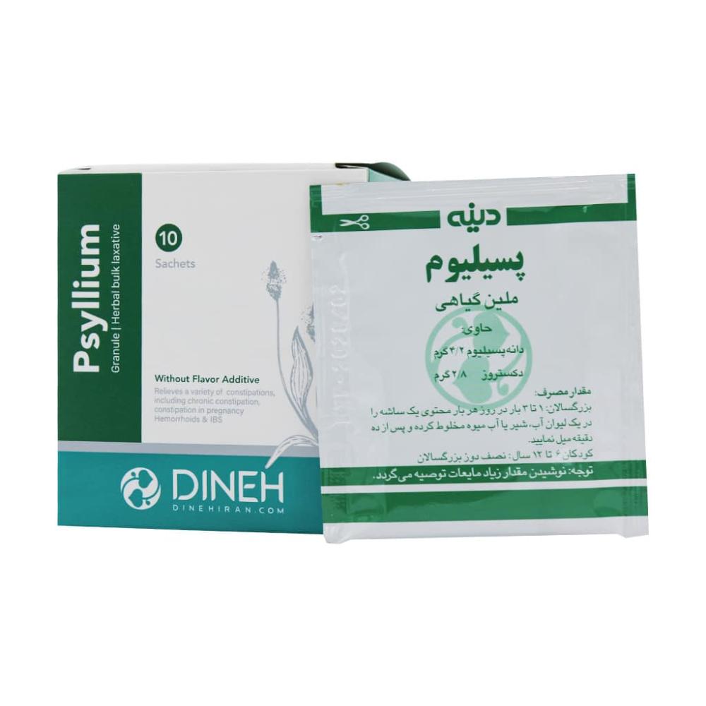ساشه گرانول پسیلیوم دینه 10 عدد - تصویر 1