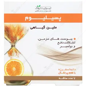 پودر پسیلیوم ایران داروک با طعم موز