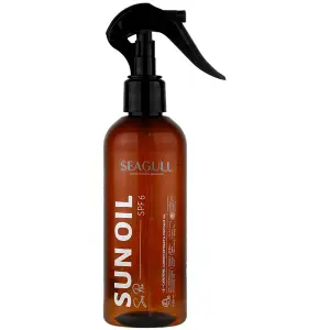 روغن برنزه کننده و ویتامینه سی گل SPF6