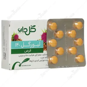 قرص لیورگل 140 گل دارو