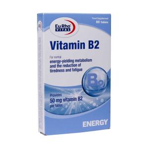 قرص یوروویتال ویتامین B2 60 عدد