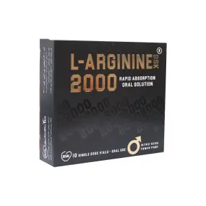 ویال ال آرژنین 2000 میلی گرم بی اس کی 10 عددی