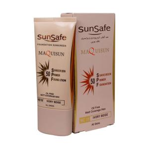 ضد آفتاب کرم پودری و پرایمری مکی سان SPF50 سان سیف