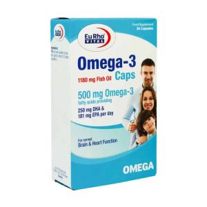 کپسول امگا 3 یوروویتال 30 عدد