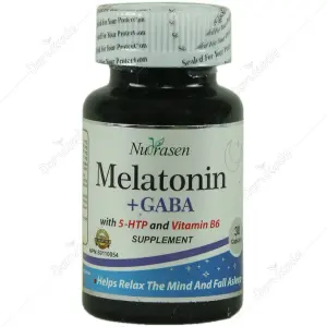 کپسول ملاتونین پلاس گابا اس تی پی فارما 30 عدد