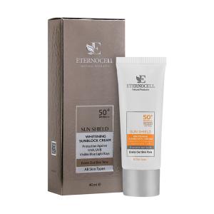 کرم ضد آفتاب رنگی اترنوسل سان شیلد بژ روشن SPF50 حجم 50 میلی‌لیتر