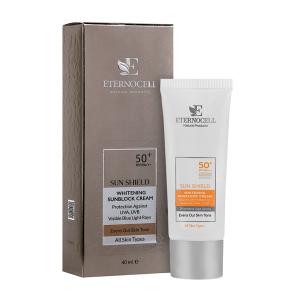 کرم ضد آفتاب رنگی بژ طبیعی ضد لک اترنوسل SPF50 مناسب انواع پوست 40 میلی لیتر