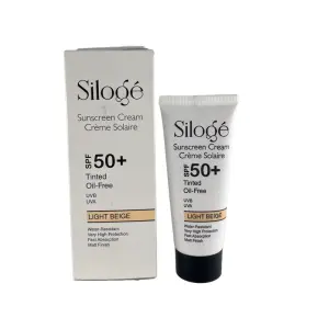 کرم ضد آفتاب رنگی سیلوژه SPF50 فاقد چربی 40 میلی لیتر