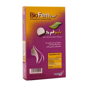 کپسول واژینال بایو فم تک ژن فارما 12 عدد