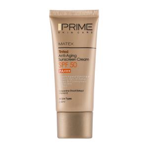 ضدآفتاب جوان کننده رنگی SPF50 پریم حجم 40 میلی لیتر